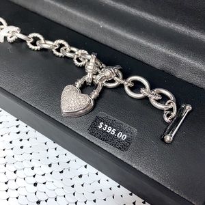 ✨🆕 Sterling Silver 1/4 ct TW Diamond Bracelet - NWT 🏷✨